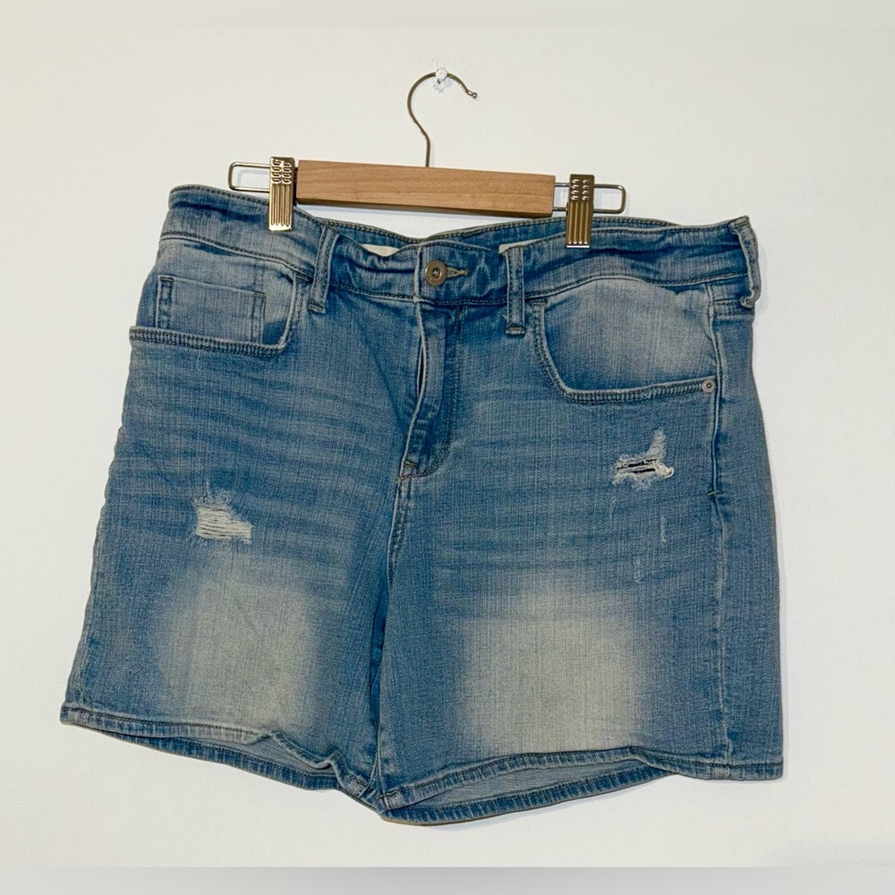 Anthropologie Pilcro and the Letterpress Jean Shorts